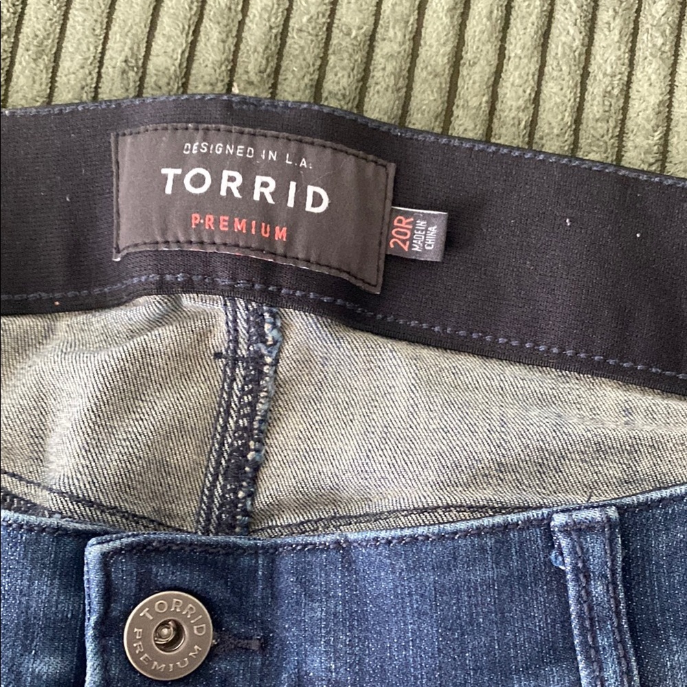 Torrid Bombshell Premium Dark Blue Denim